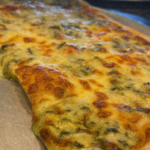 Spinach Artichoke Slice.