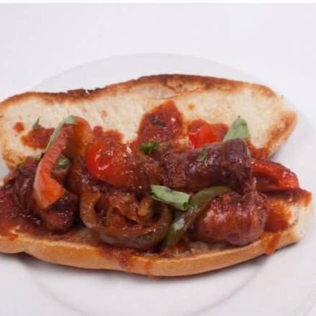 Sausage & Peppers Hero.