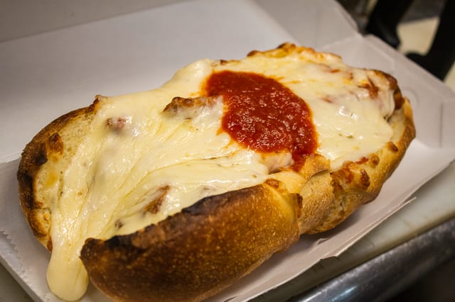 Chicken Cutlet Parm Hero.