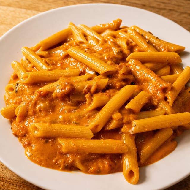 Rigatoni.