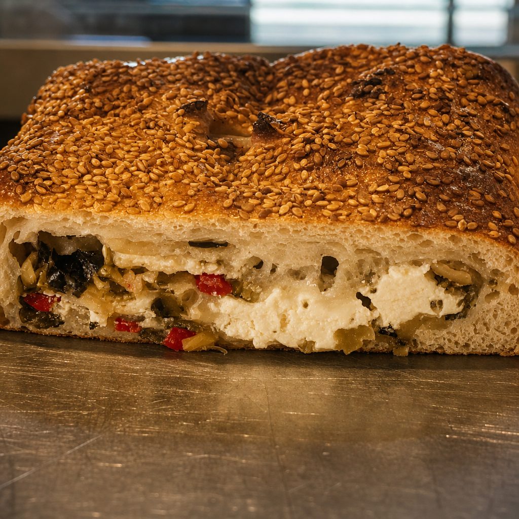 Stuffed Vegetable Slice.