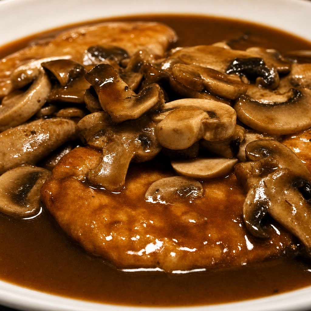 Chicken Marsala.