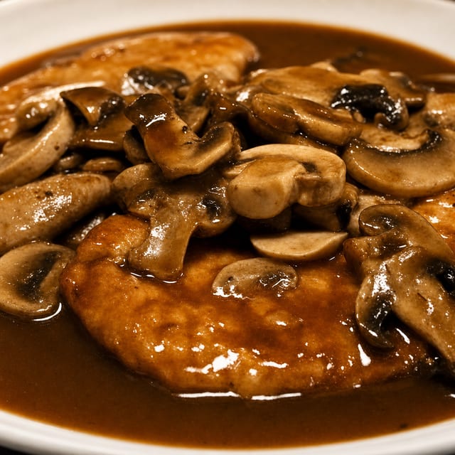 Chicken Marsala.