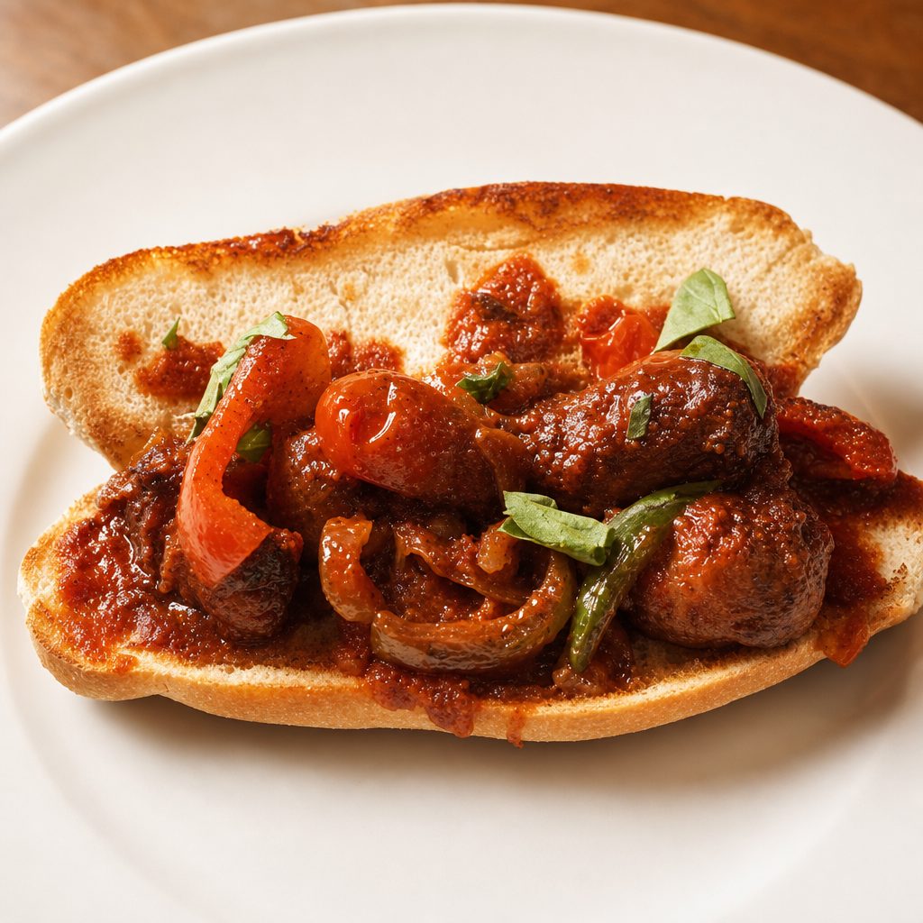 Sausage & Peppers Hero.