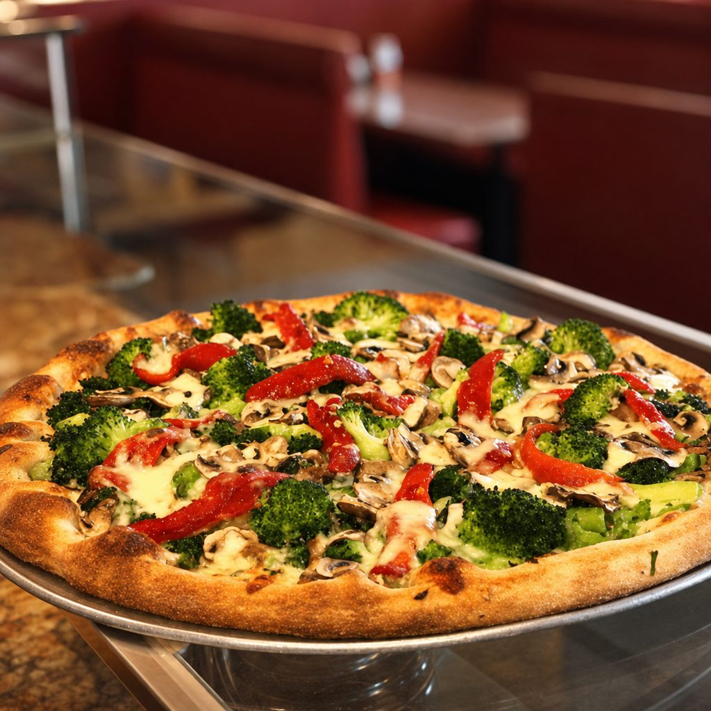 Vegetable Pizza.
