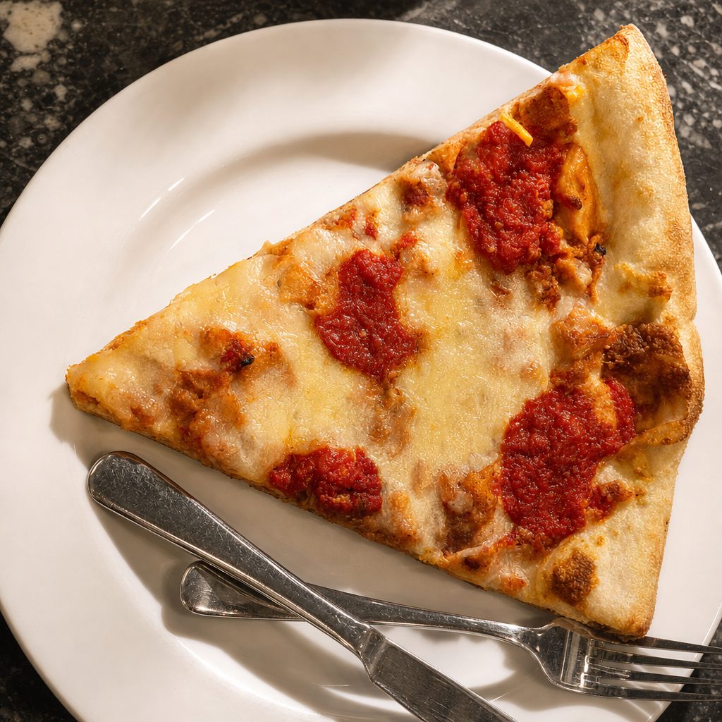 Chicken Parmigiana Pizza.