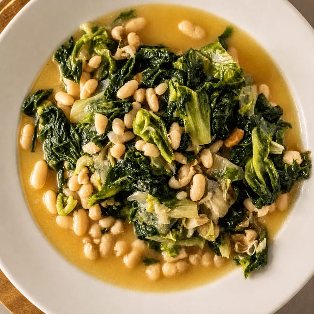 Sautéed Escarole & Beans.