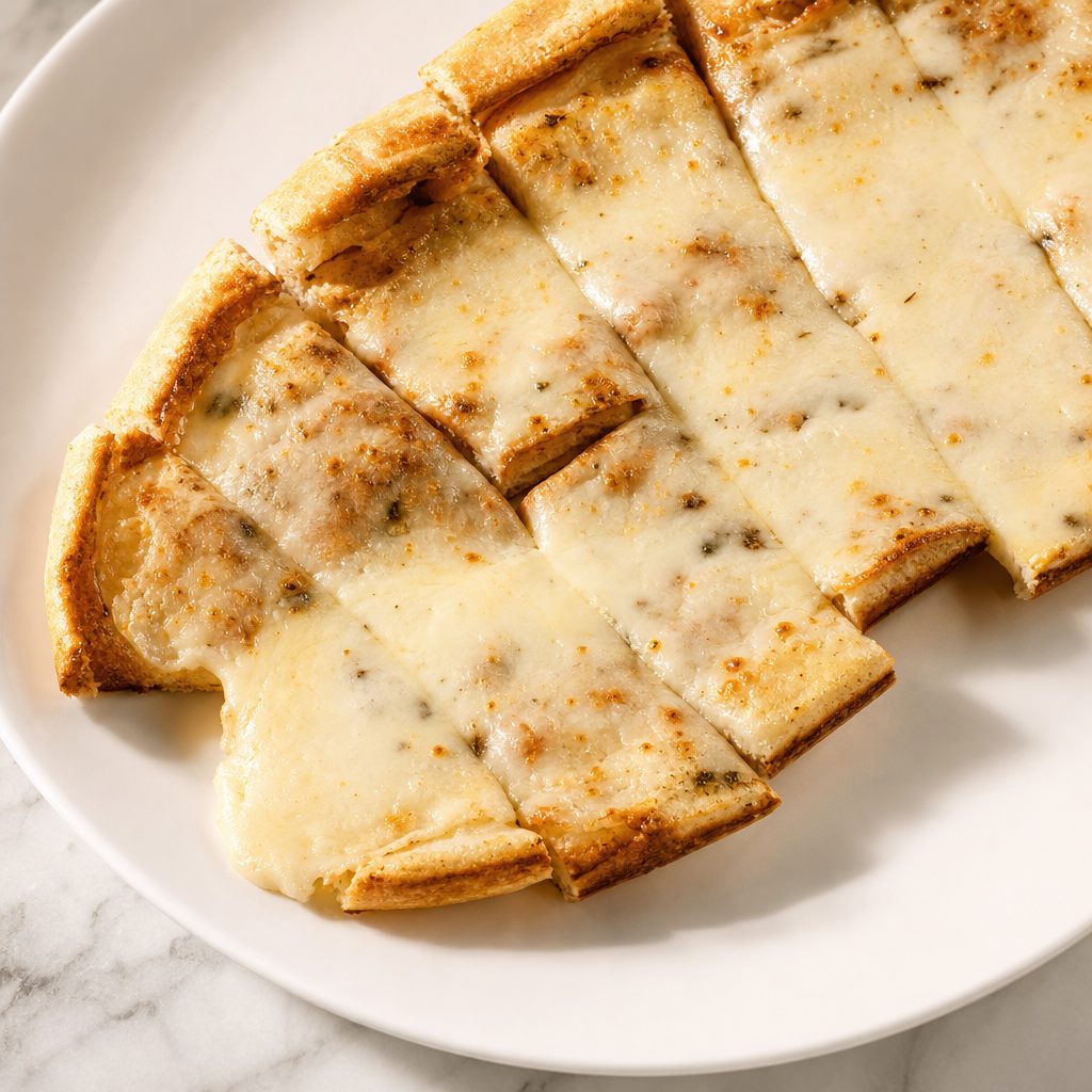 Garlic Bread with Mozzarella.