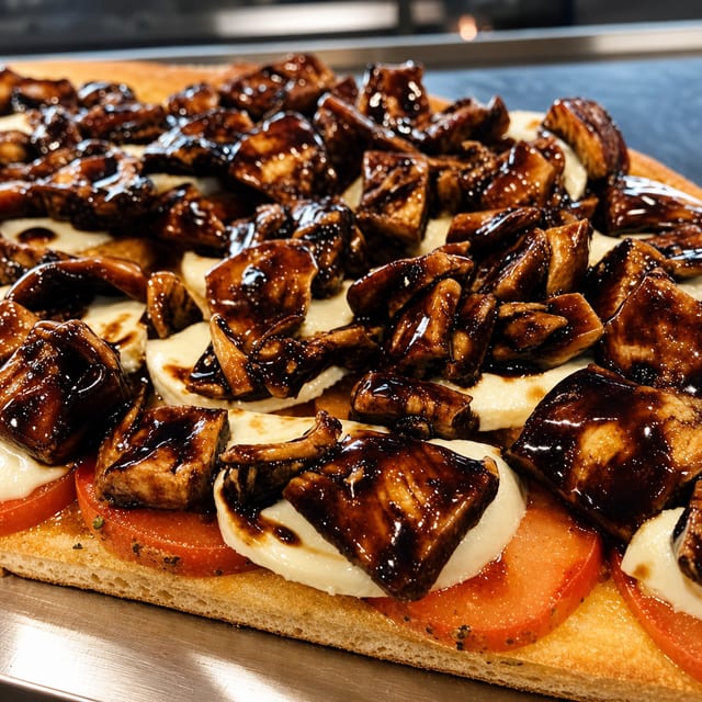 Balsamic Chicken Pizza.