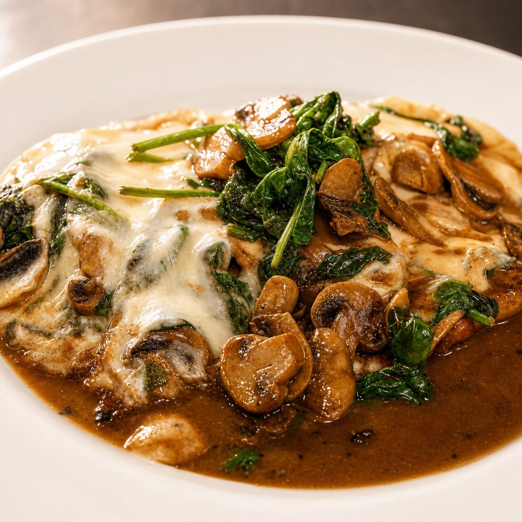 Chicken Florentina.