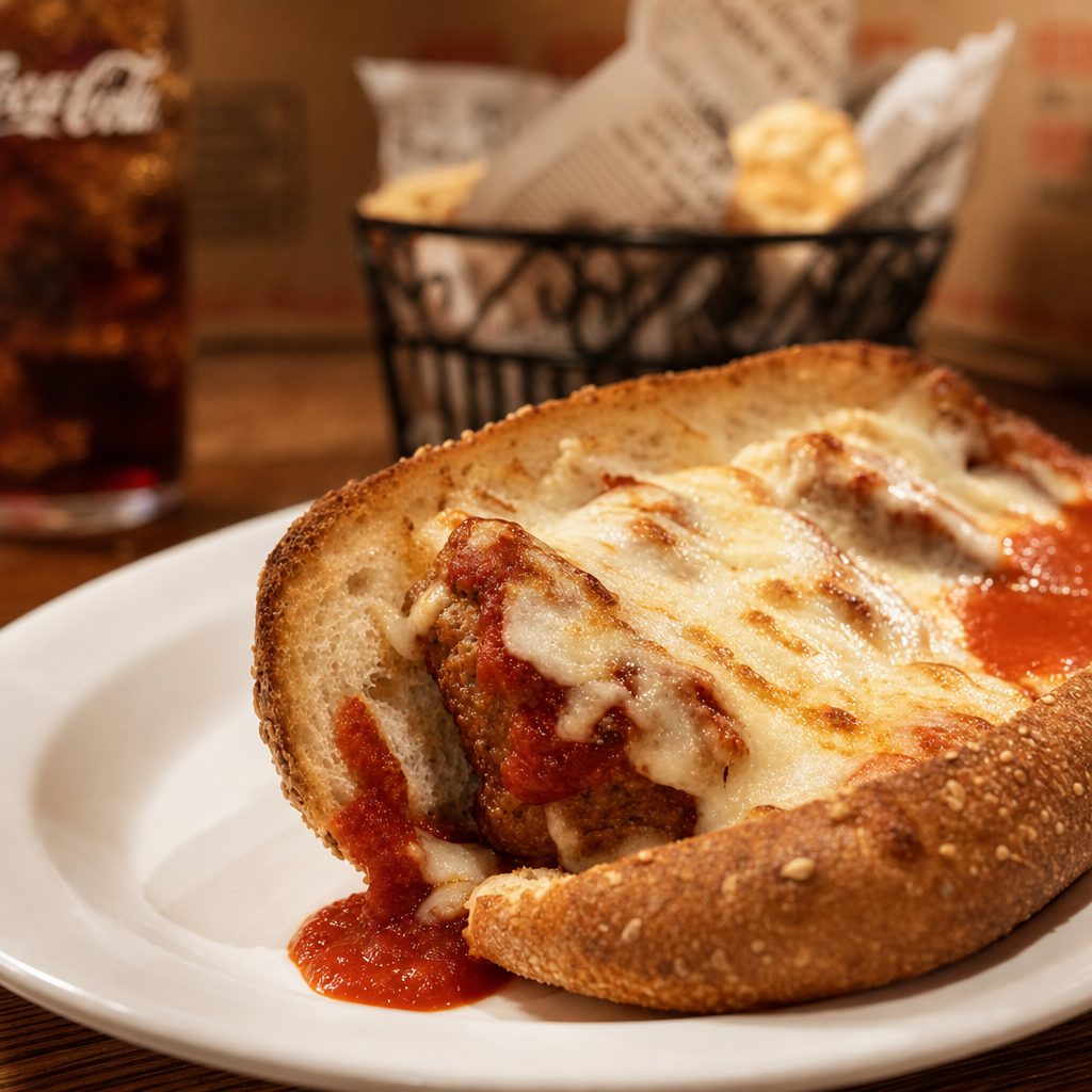 Shrimp Parm Hero.
