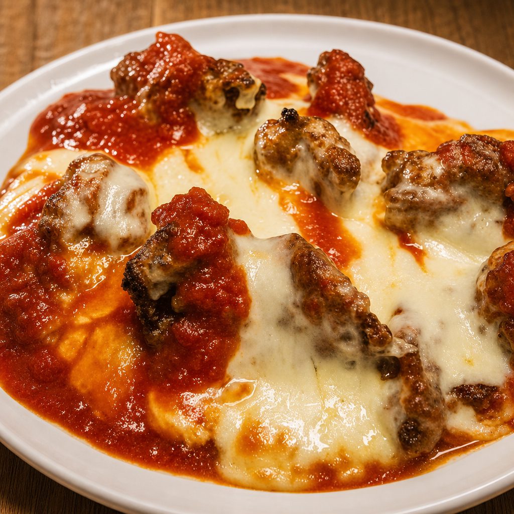Shrimp Parmigiana.
