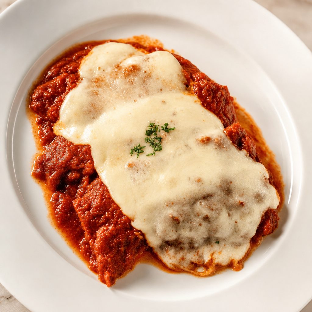 Chicken Parmigiana.