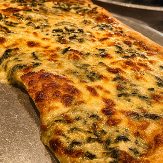 Spinach Artichoke Slice.