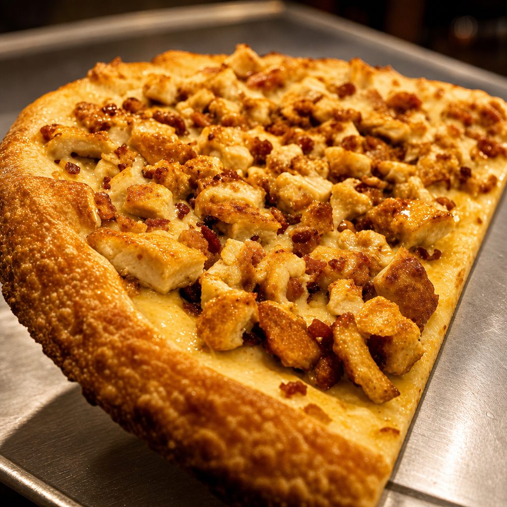 Honey Dijon Chicken With Bacon.