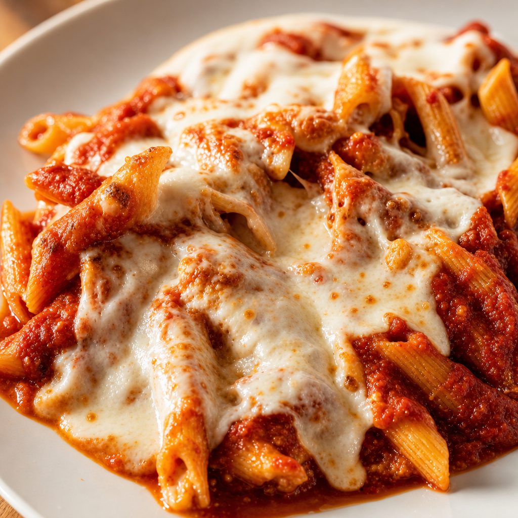 Baked Ziti (Meat).