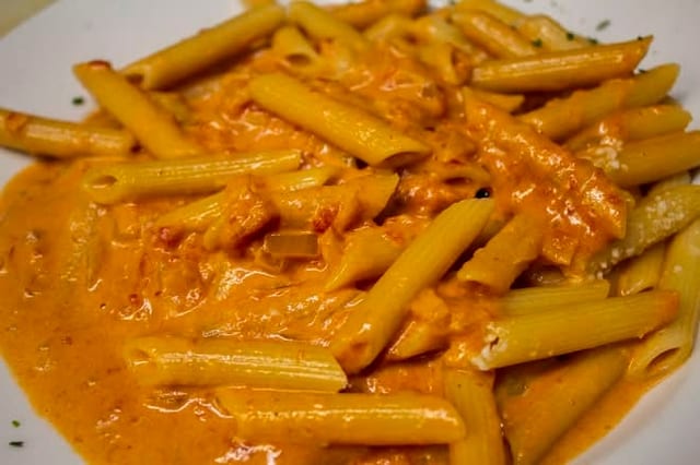 Penne alla Vodka Catering.