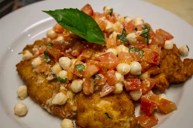Chicken Capri Catering.