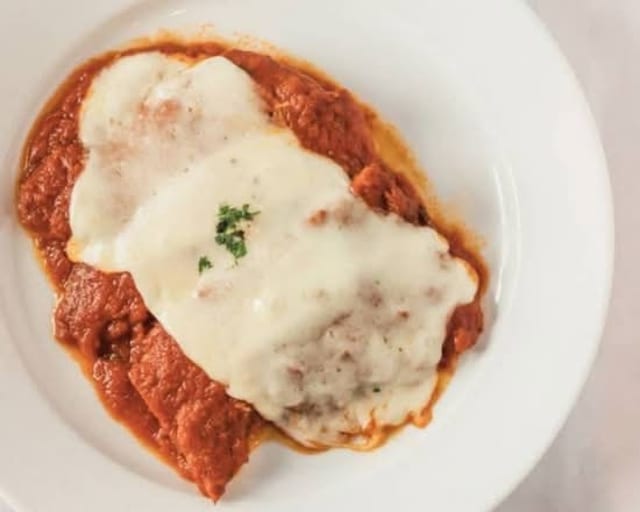 Eggplant Parmigiana Catering.