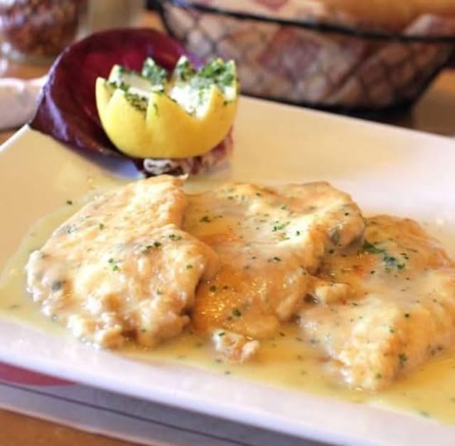 Chicken Francese Deep Dish.
